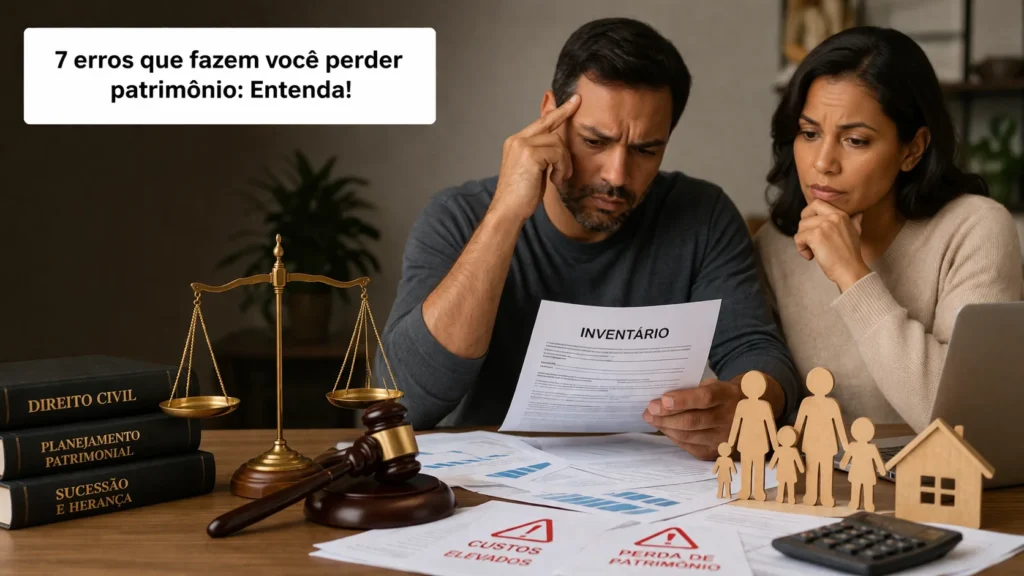 perder patrimônio