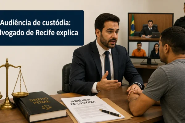 Advogado de Recife audiência de custódia