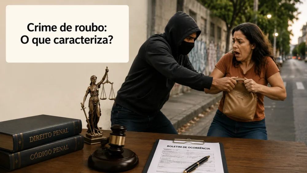 o Crime de roubo
