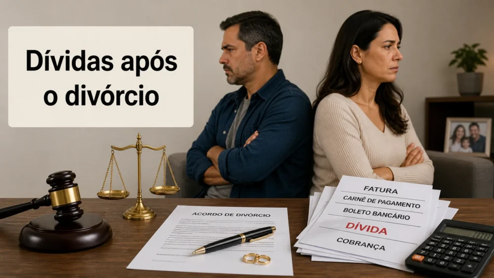 Dívidas após o divórcio