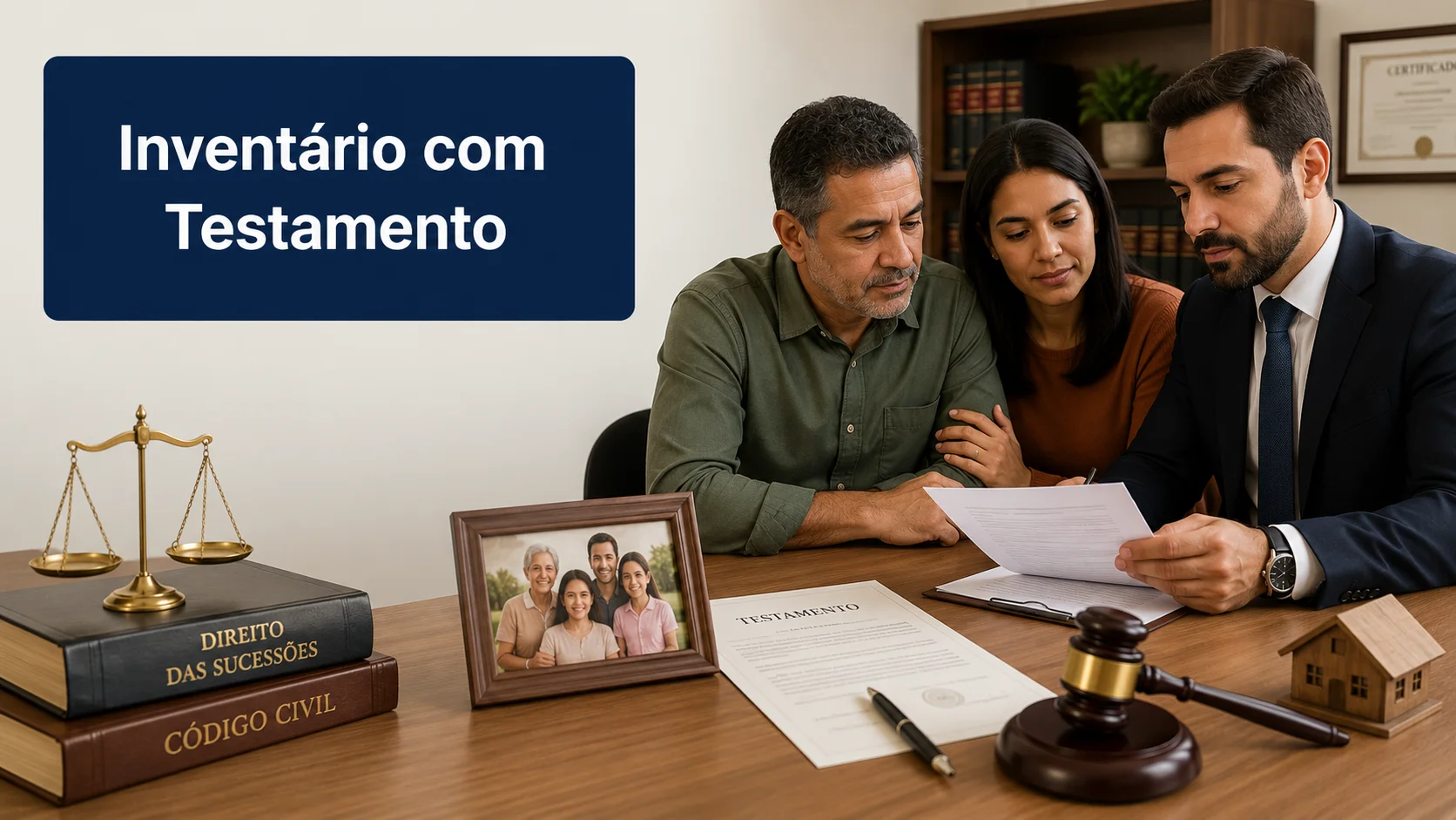 Inventário com testamento