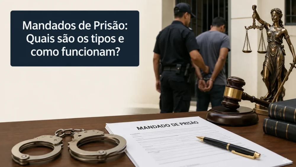 Mandado de Prisão Quais são os tipos