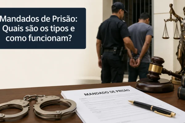 Mandado de Prisão Quais são os tipos