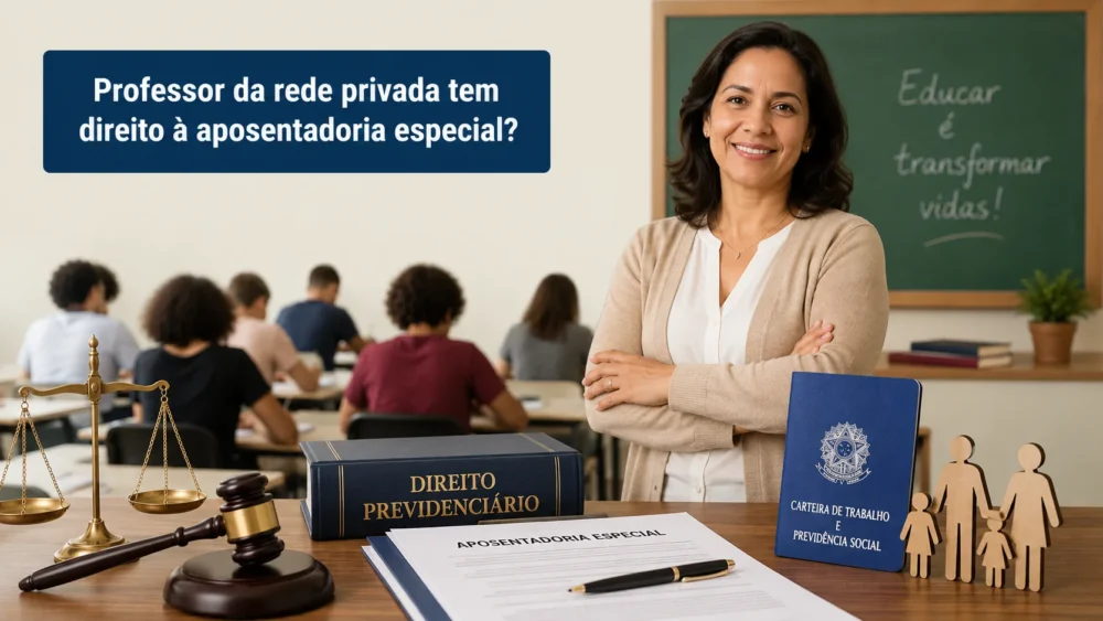 Professor da rede privada