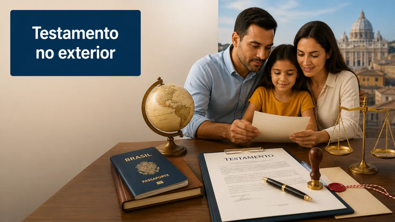 Testamento feito no exterior