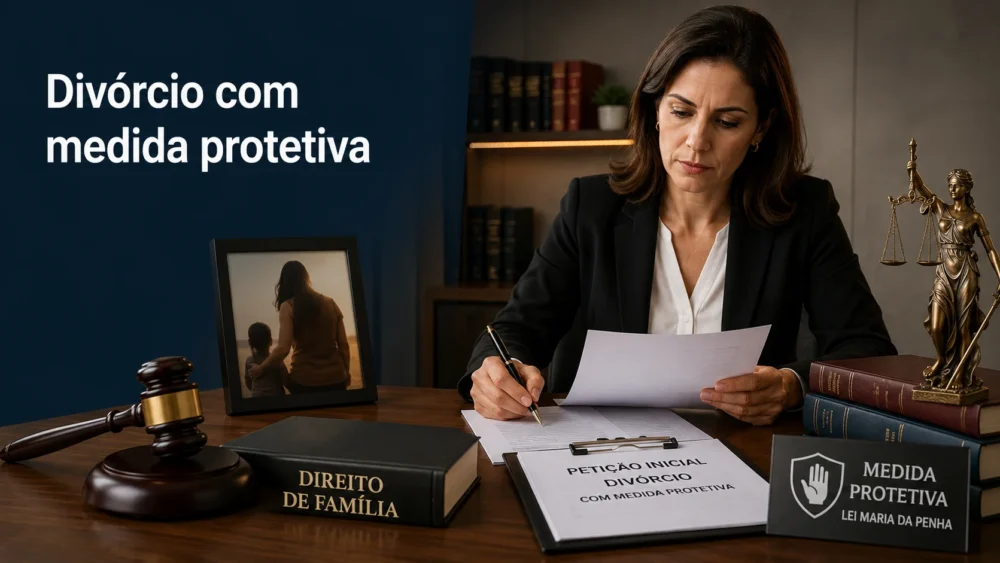 Divorcio com medida protetiva
