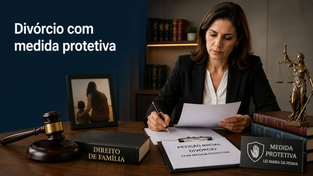 Divorcio com medida protetiva