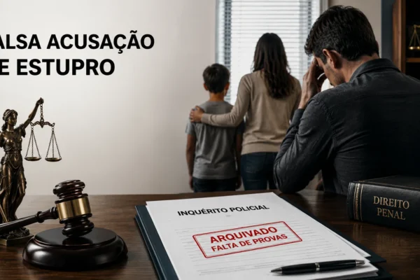 Falsa acusação de estupro