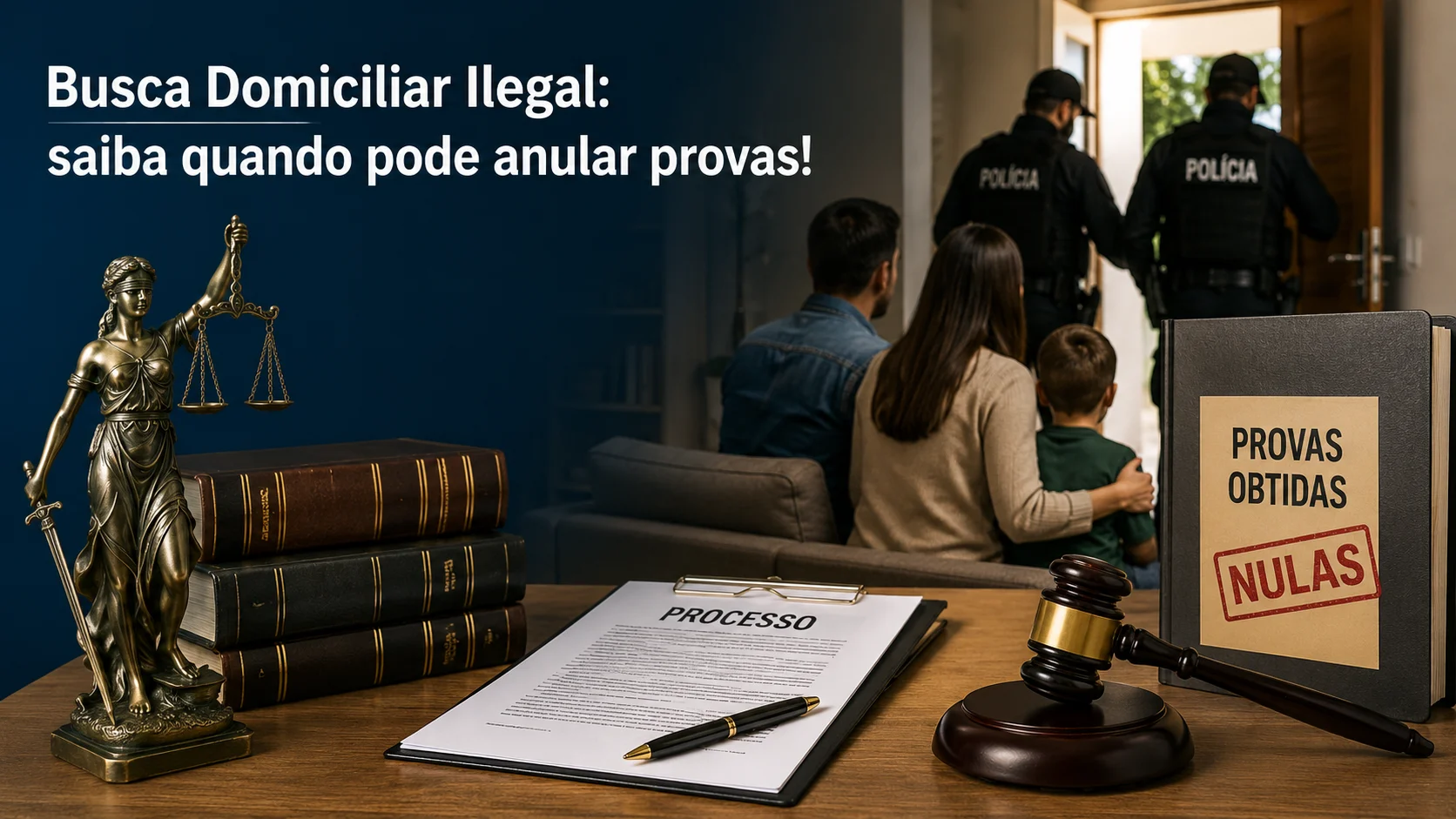 busca domiciliar ilegal