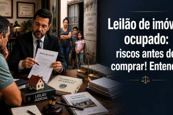 leilão de imóvel ocupado