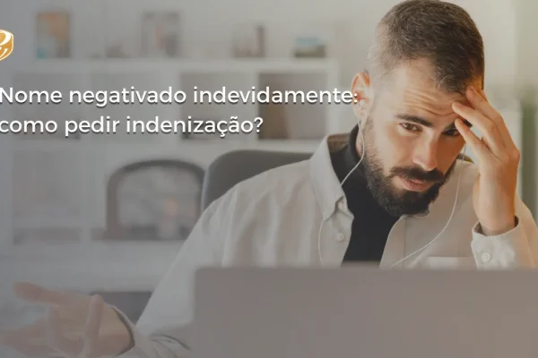 nome negativado indevidamente
