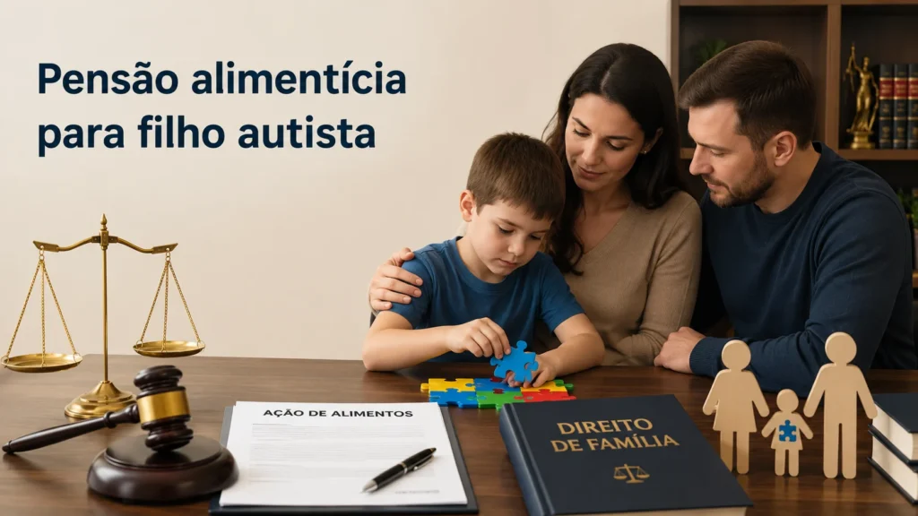 pensão alimentícia para filho autista