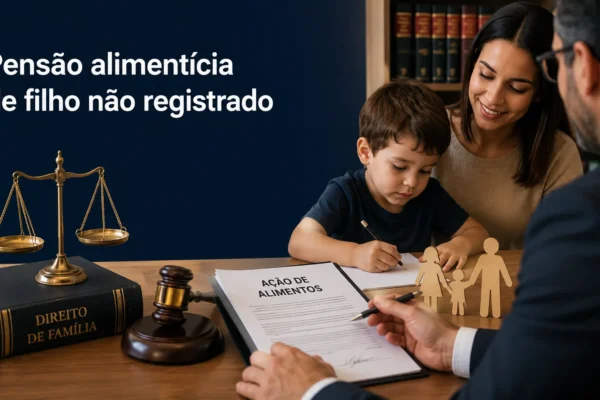 Pensão alimentícia de filho não registrado WP