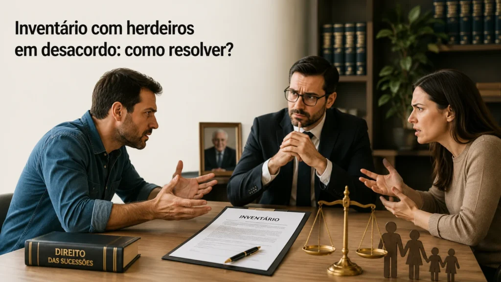 herdeiros em desacordo