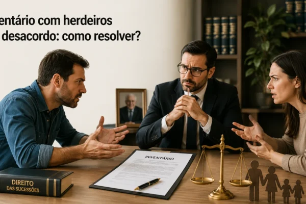 herdeiros em desacordo