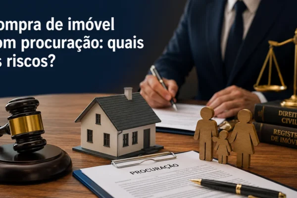 imóvel com procuração