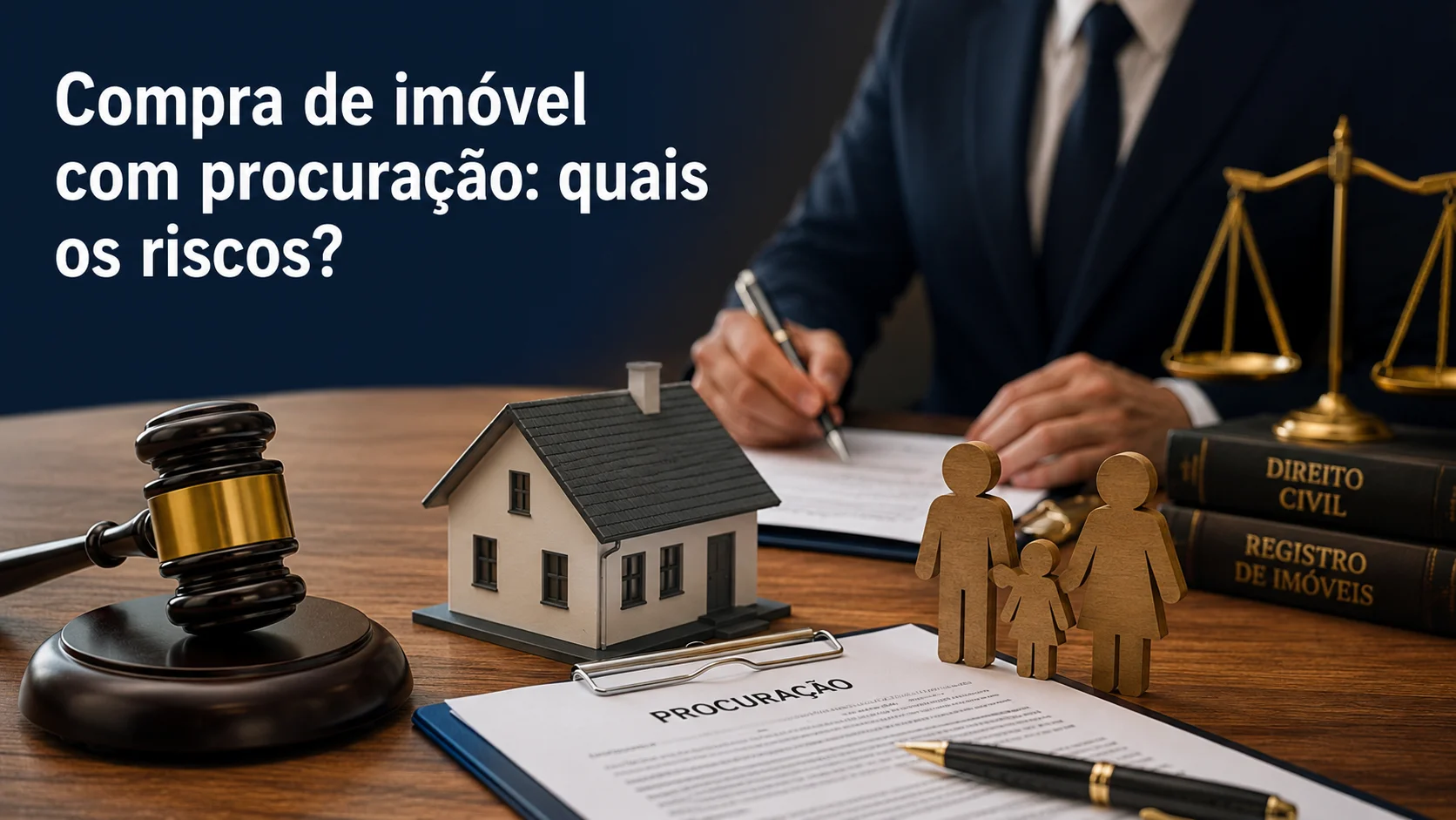 imóvel com procuração