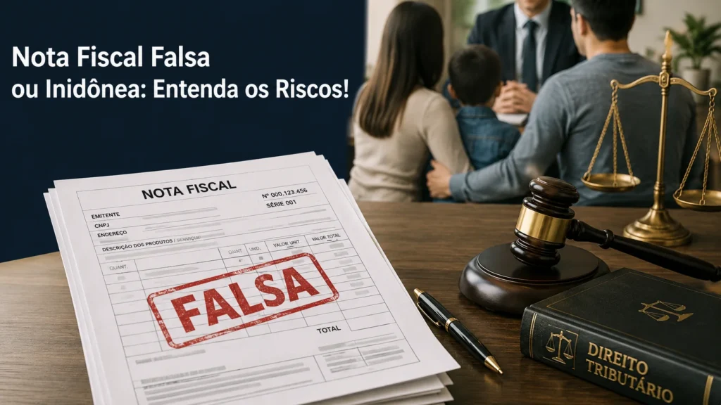 nota fiscal falsa