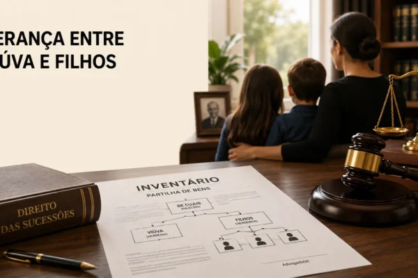 HeranÇa entre viúva e filhos WP
