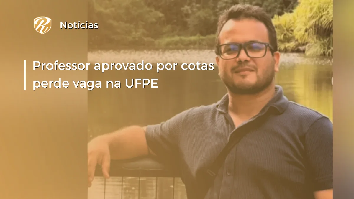 professor aprovado por cotas
