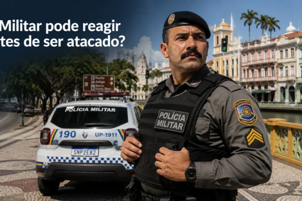 O militar pode reagir WP