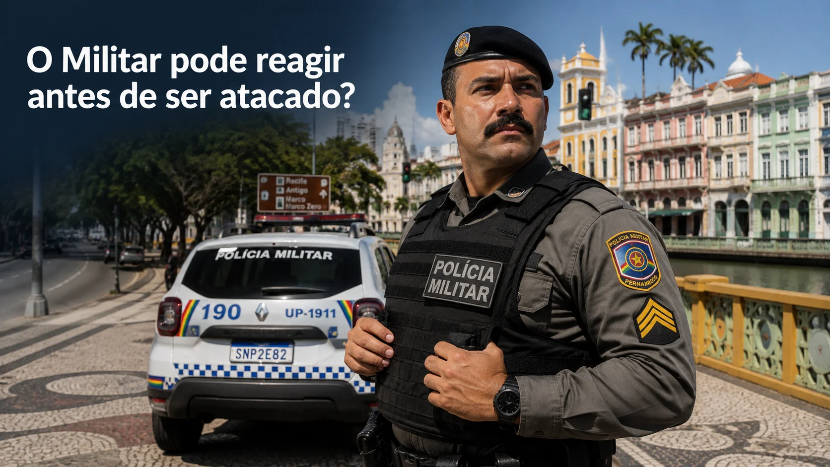 O militar pode reagir WP