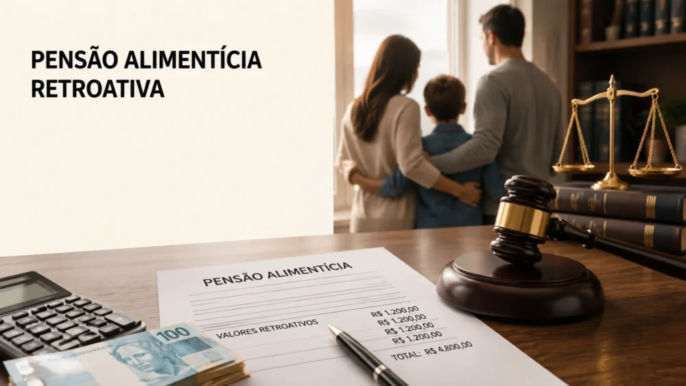 Pensão alimentícia retroativa WP