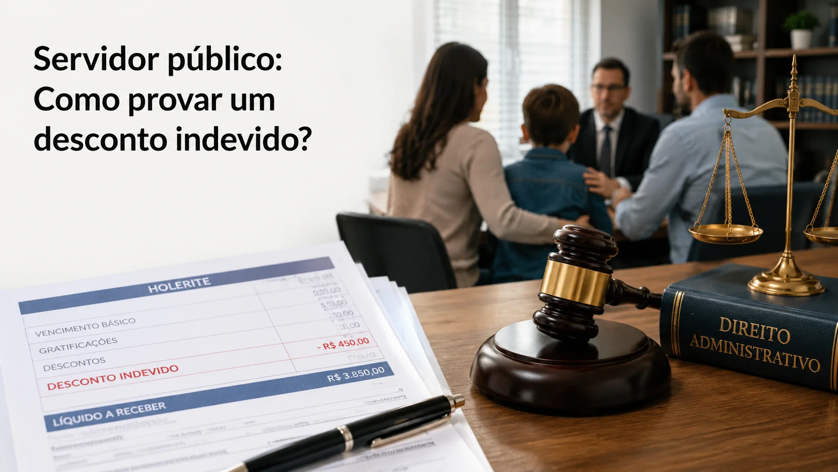 Servidor público desconto indevido