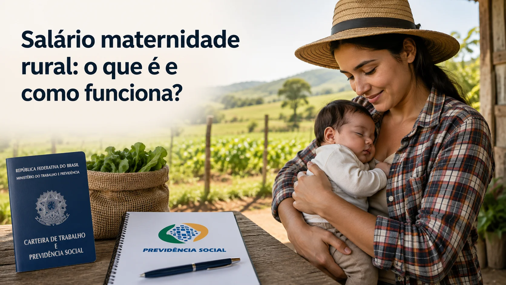 salário maternidade rural