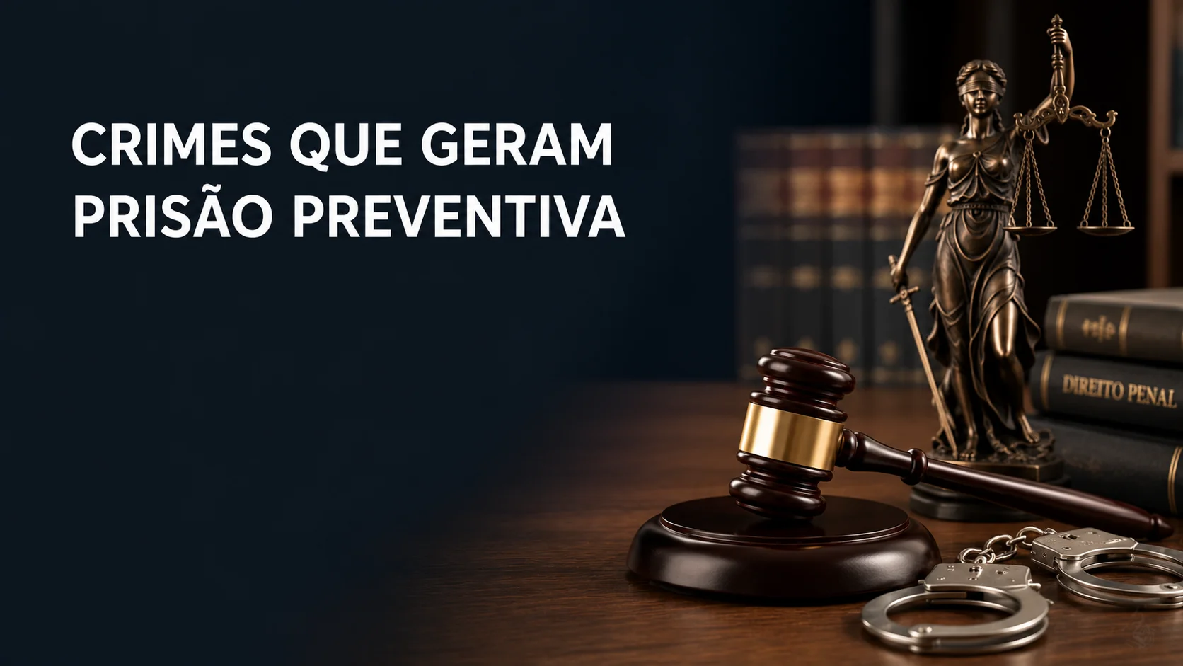 crimes que levam a prisão preventiva