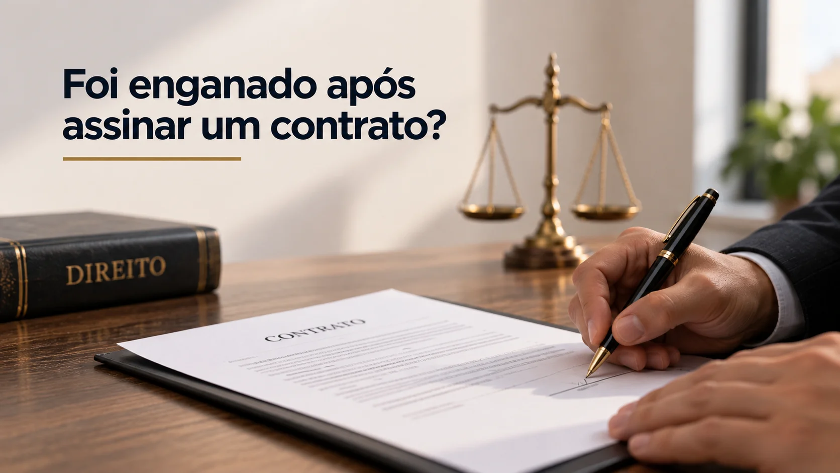 Enganado apos assinar um contrato WP