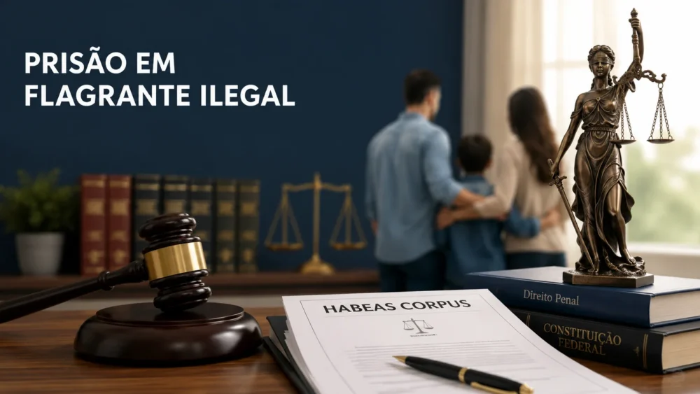 PRISÃO EM FLAGRANTE ILEGAL WP