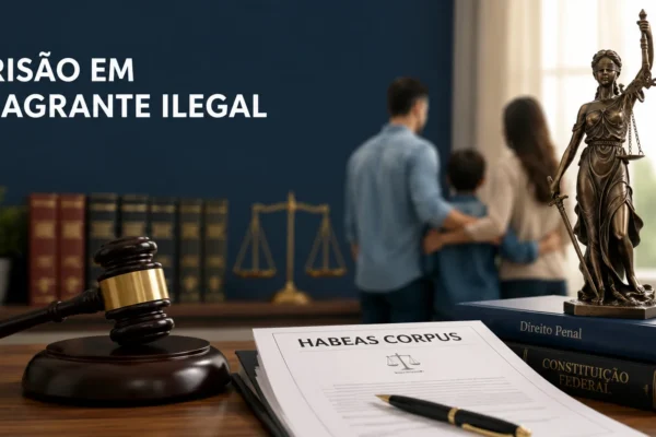 PRISÃO EM FLAGRANTE ILEGAL WP