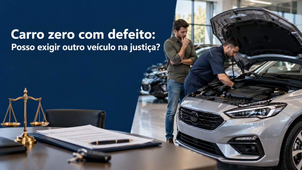 carro zero com defeito