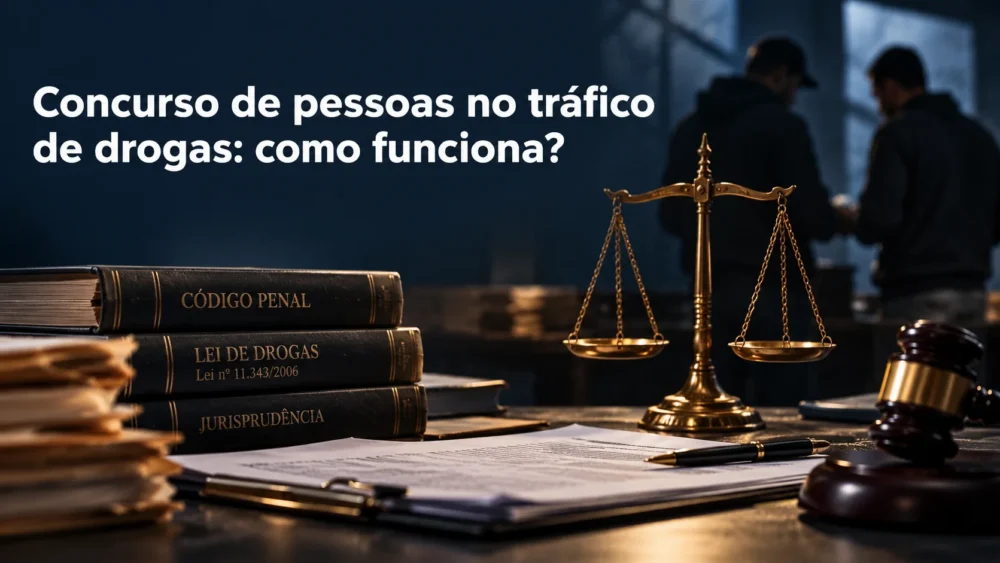 concurso de pessoas no tráfico