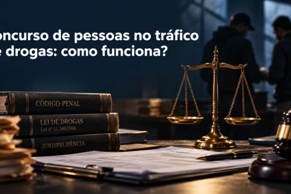 concurso de pessoas no tráfico