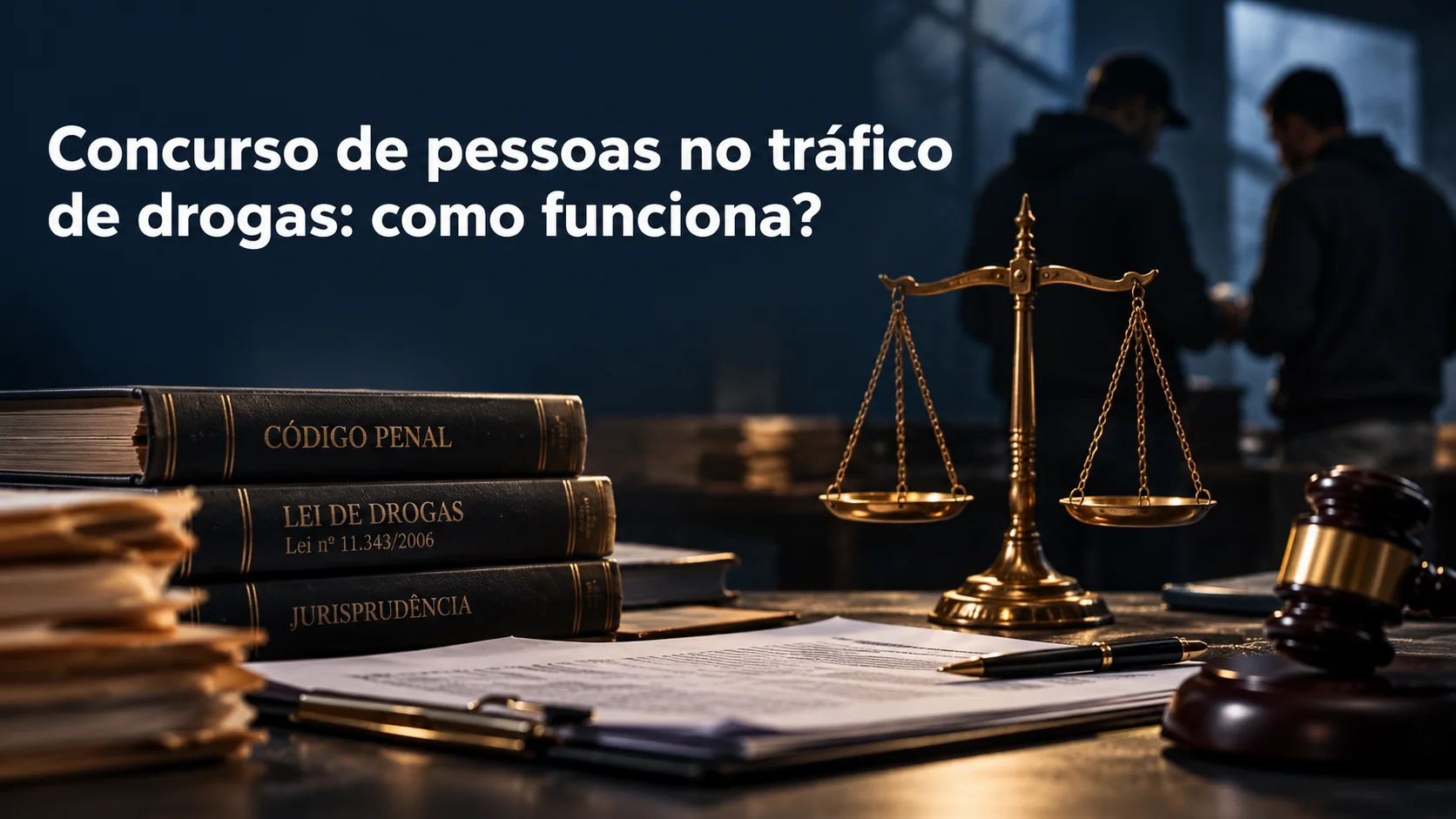 concurso de pessoas no tráfico