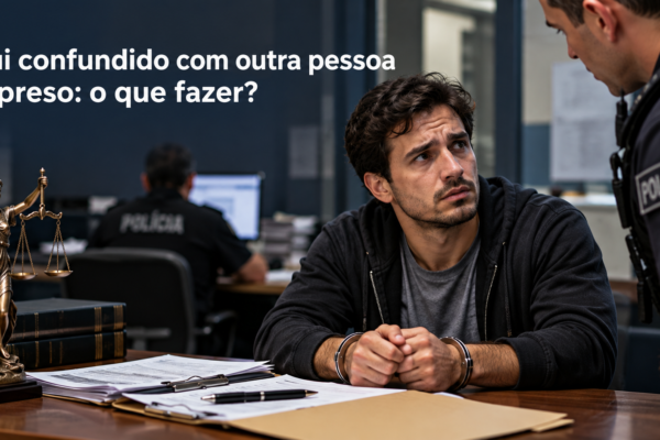 confundido com outra pessoa