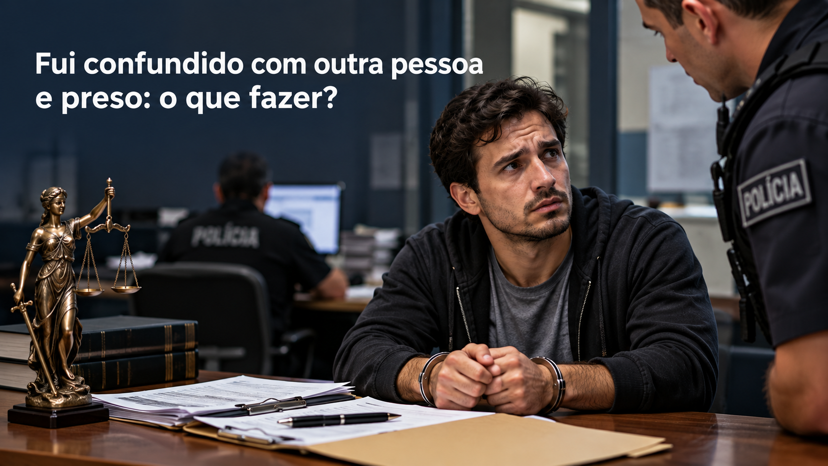 confundido com outra pessoa