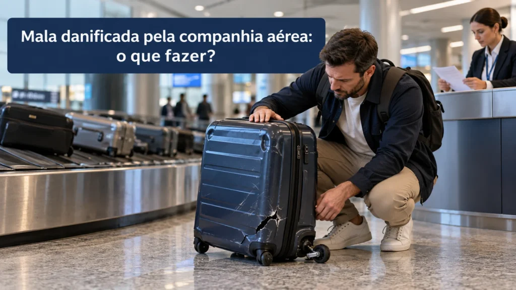 mala danificada