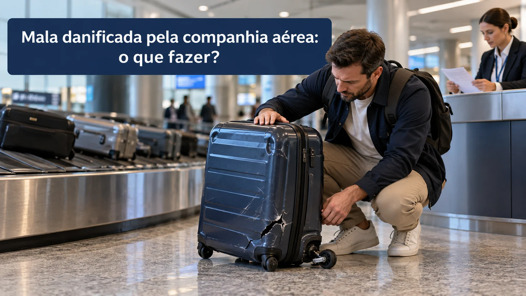 mala danificada